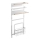 MK FLORIA MKF-21MG02W - Magnetischer Organizer 67,5x31 cm weiß