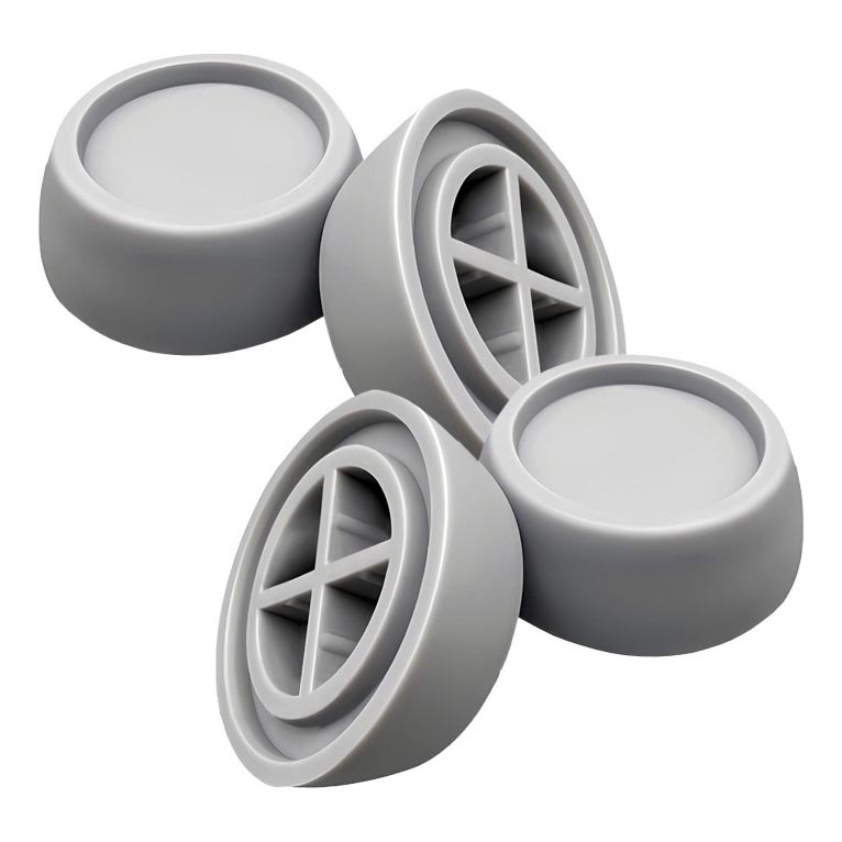 MK FLORIA Superior Anti-vibration PADS - Antivibrations-Gummipads für Waschmaschinen 4 Stk.
