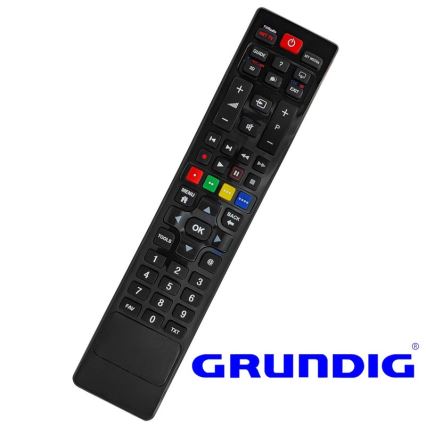 MK FLORIA Superior FB UNI TV Grundig - Ersatz-Fernbedienung für TV-Marke Grundig 2xAAA