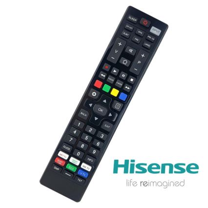 MK FLORIA Superior FB UNI TV Hisense - Ersatz-Fernbedienung für TV-Marke HISENSE 2xAAA