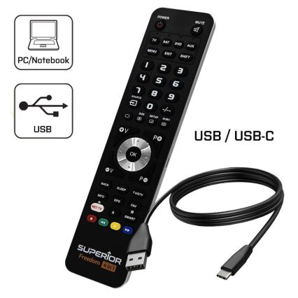 MK FLORIA Superior FREEDOM 4in1 USB - Fernbedienung 4in1 USB 2xAAA