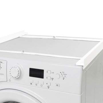 MK FLORIA Superior Tower Slim - Zwischenstück für Waschmaschine und Trockner 66 cm weiß