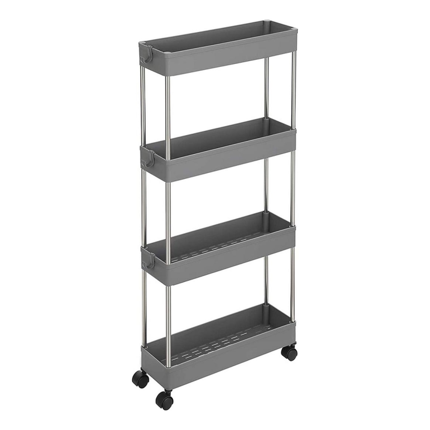 Mobiler Aufbewahrungswagen MARGE – grau