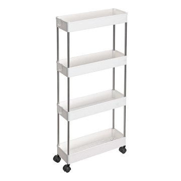Mobiler Aufbewahrungswagen MARGE weiß