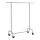 Mobiler Garderobenständer JEAN 110/150x160x45 cm silber