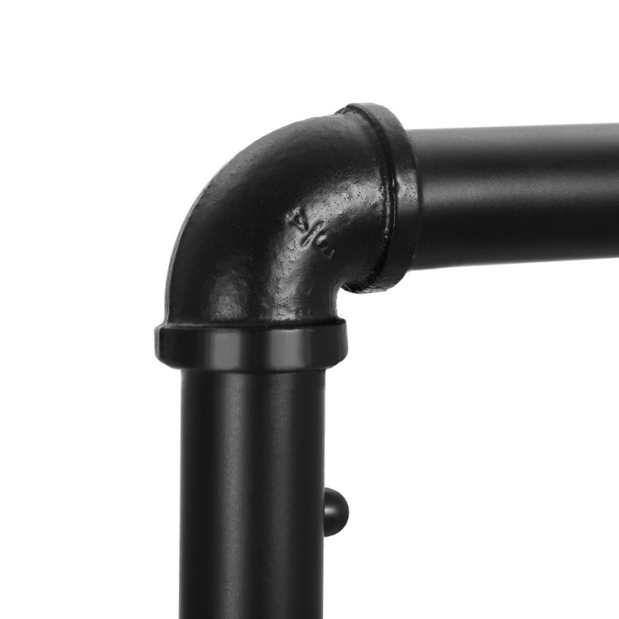 Mobiler Garderobenständer LINEA braun/schwarz