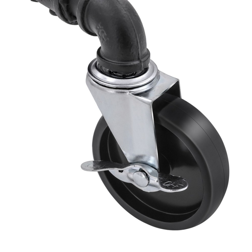 Mobiler Garderobenständer LINEA, schwarz