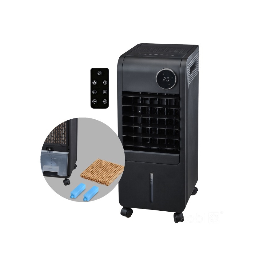 Mobiler Luftkühler VIENTO COOL-R 65W/230V schwarz + Fernbedienung