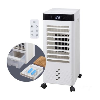 Mobiler Verdunstungskühler VIENTO COOL 65W/230V weiß + Fernbedienung