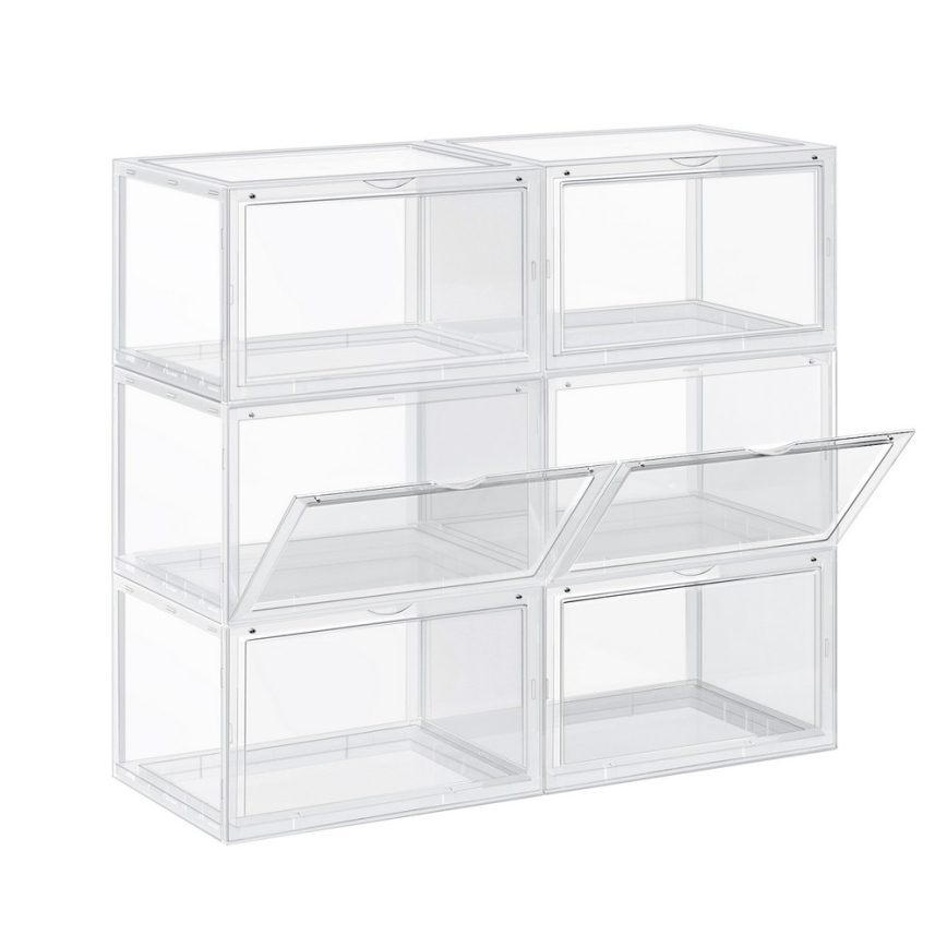 Modulares Regal mit Fächern BOXIFY weiß