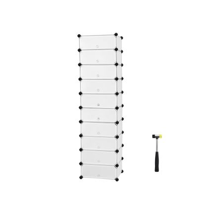 Modulares Regal mit Schubladen BOXIFY weiß