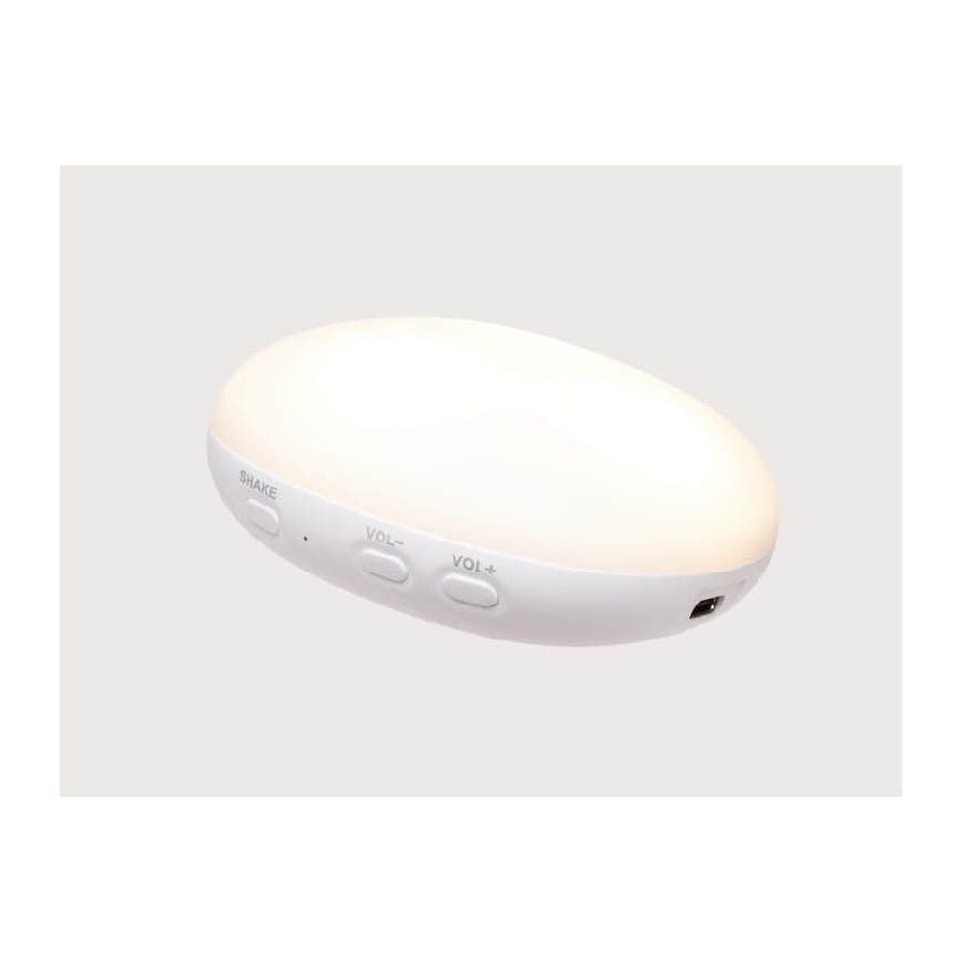 Moonie - Einschlafhilfe mit Melodie und Licht, Robbe Organic Sand