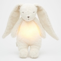 Moonie - Kuscheltier mit Melodie und Licht Hase 2.0 organic Polar