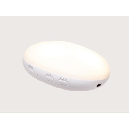 Moonie - Kuscheltier mit Melodie und Licht Hase 2.0 organic Polar