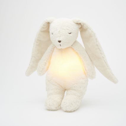 Moonie - Kuscheltier mit Melodie und Licht Hase ökologisch Polar Natur