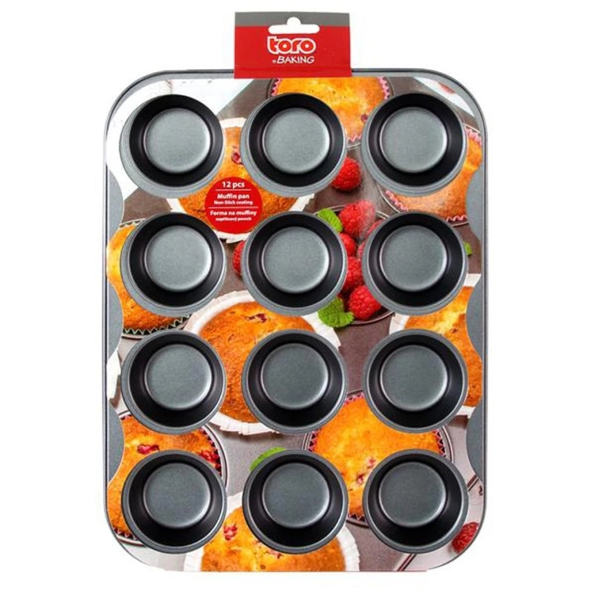 Muffin-Backform TORO, schwarz