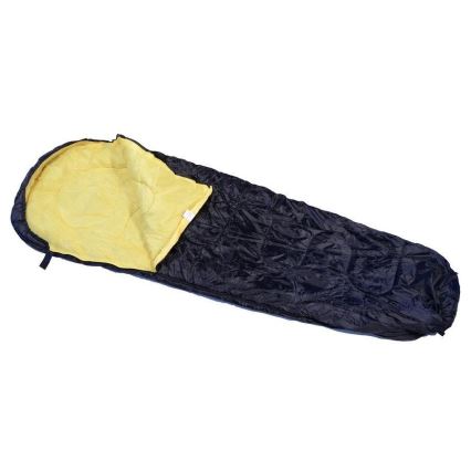 Mumienschlafsack 10°C schwarz