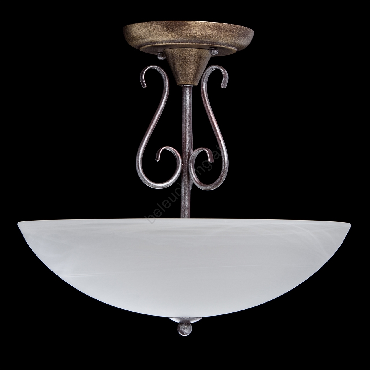 MW-LIGHT - Stange-Kronleuchter COUNTRY 3xE27/40W/230V | Beleuchtung