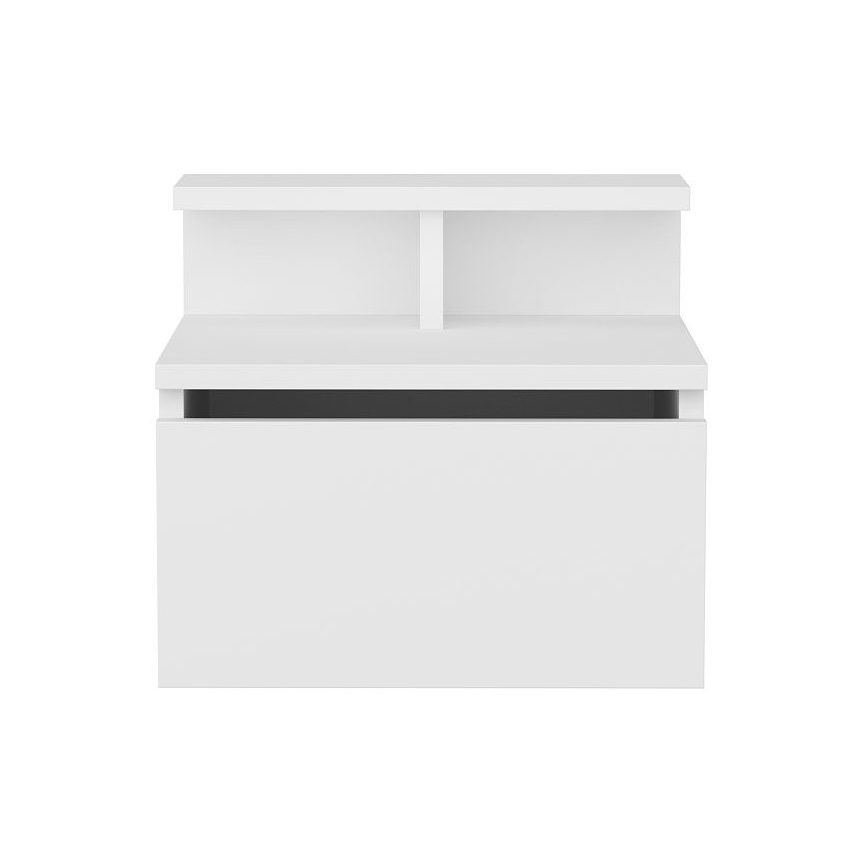 Nachttisch ALICE 39,8x35 cm weiß