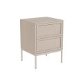 Nachttisch ALIN 46x40 cm taupe