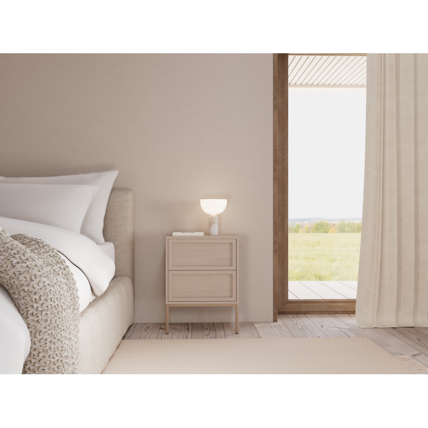 Nachttisch ALIN 46x40 cm taupe