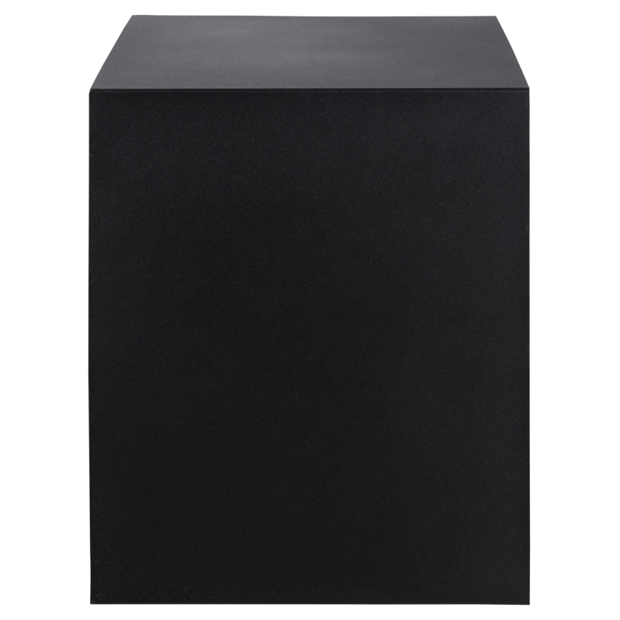 Nachttisch mit Wandmontageoption BEKIM schwarz/Bambus