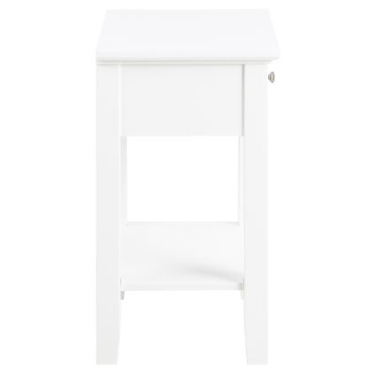 Nachttisch LARA Weiß