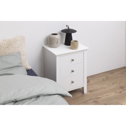 Nachttisch LARA Weiß