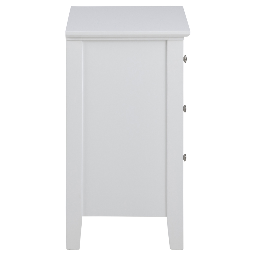 Nachttisch LARA Weiß