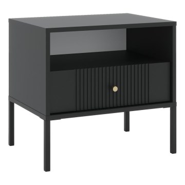 Nachttisch LUE, schwarz