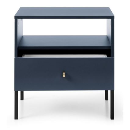 Nachttisch MONO 56x54 cm blau