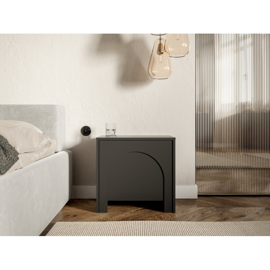 Nachttisch NIO Anthrazit