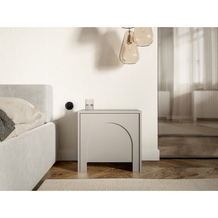 Nachttisch NIO Kaschmir/Beige