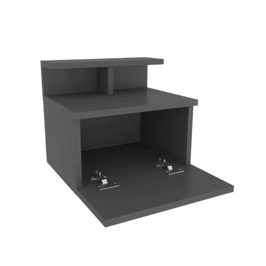 Nachttisch NOVEN in Anthrazit