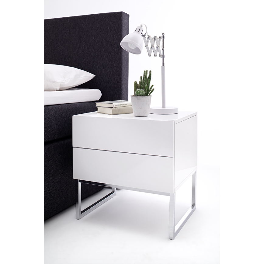 Nachttisch ROCKY weiß