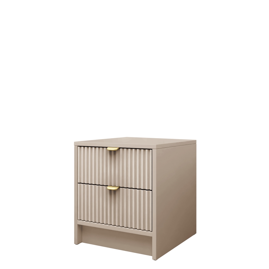 Nachttisch TIRENO 40x35 cm beige