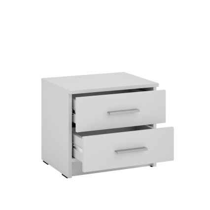 Nachttisch TOD, weiß