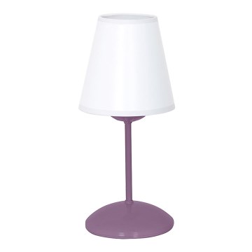 Nachttischlampe 1xE14/60W/230V lila