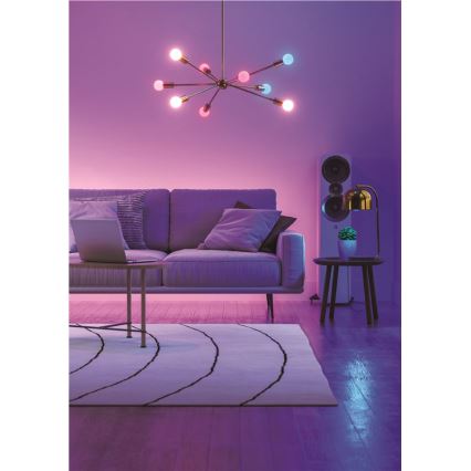 SET 3x Dimmbare Glühlampe (LED RGBW) ESSENTIALS A60 E27/8,5W/230V CRI90 2700-6500K Wi-Fi - Nanoleaf
