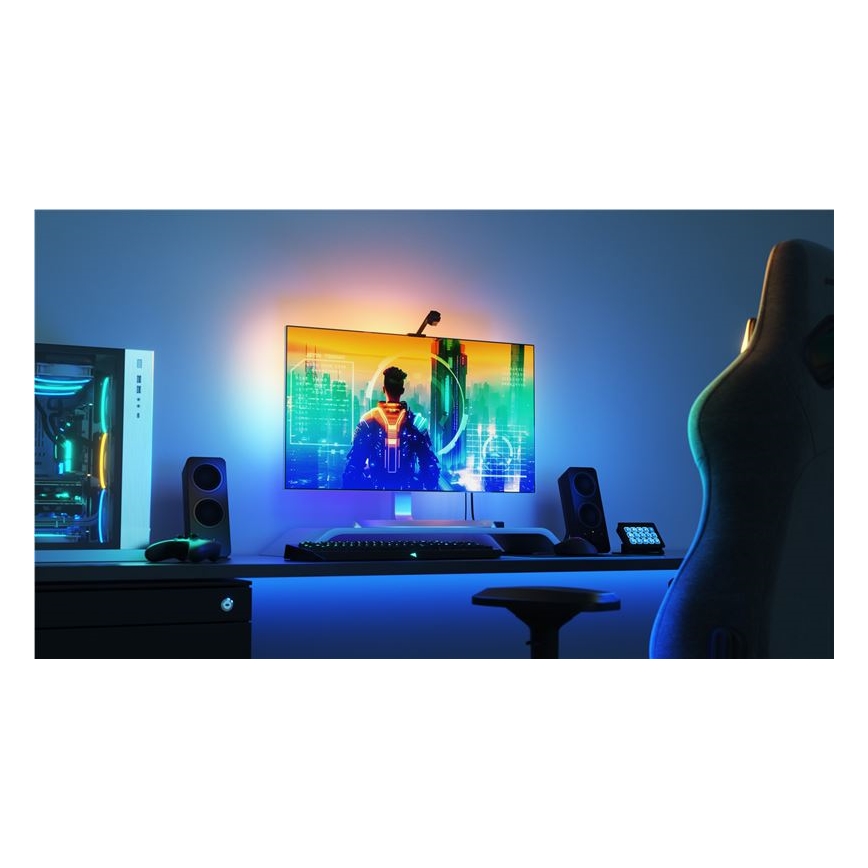 Nanoleaf - Set für 4D-Bildschirmspiegelung + Lightstrips basic Set 5,2m 85''