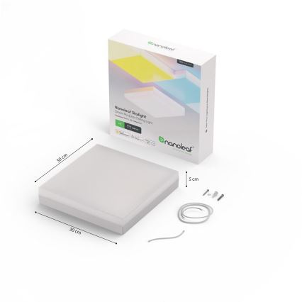 Nanoleaf - Erweiterungsset LED RGBW Dimmbare Leuchte SKYLIGHT LED/16W/230V 2700-6500K Wi-Fi