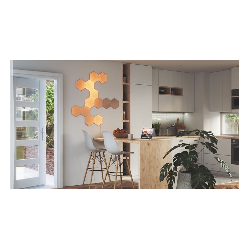 Nanoleaf - SET 13x Dimmbares LED-Panel HEXAGONS LED/2W/230V Wi-Fi