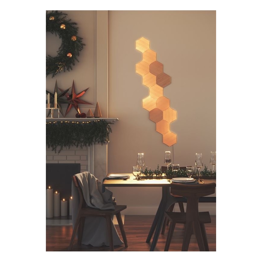 Nanoleaf - SET 13x Dimmbares LED-Panel HEXAGONS LED/2W/230V Wi-Fi