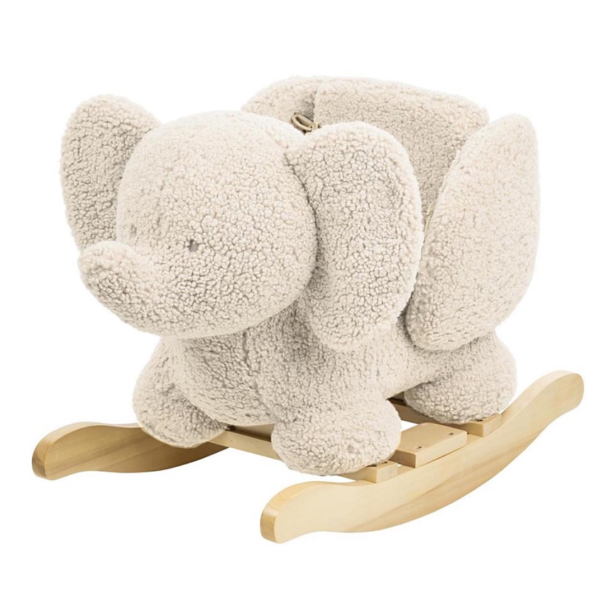 Nattou - Schaukel-Spielzeug TEDDY Elefant beige