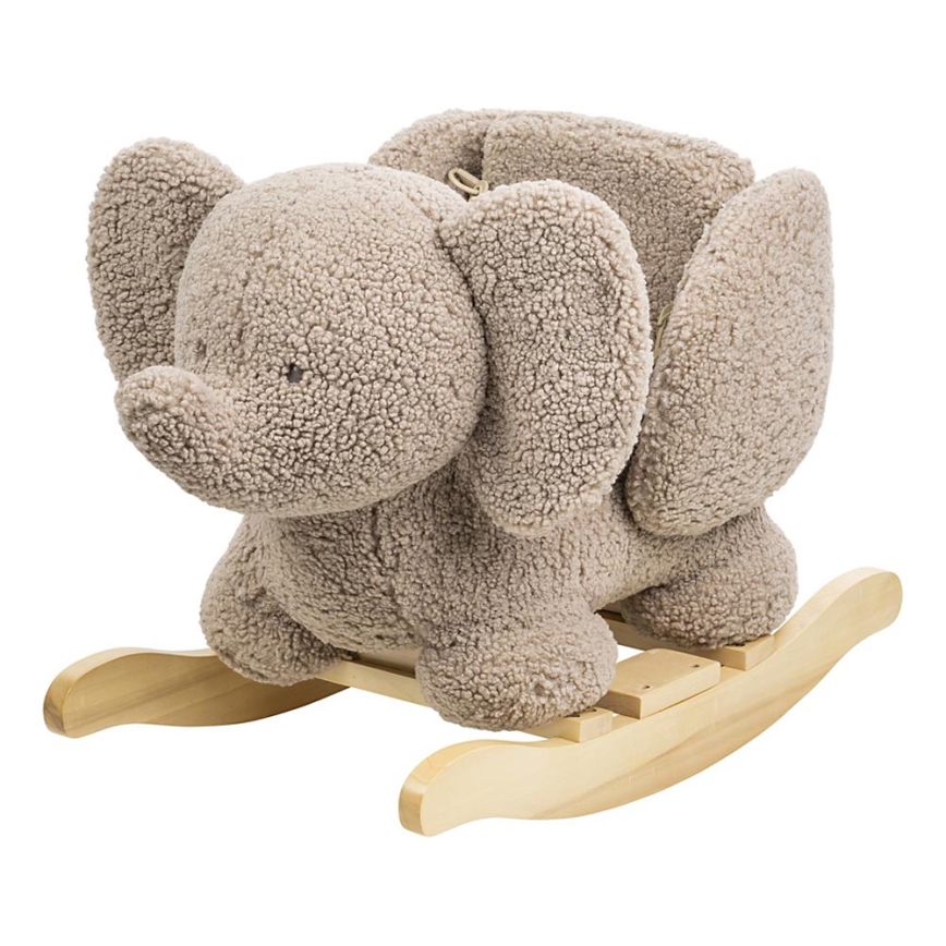 Nattou - Schaukel-Spielzeug TEDDY Elefant braun