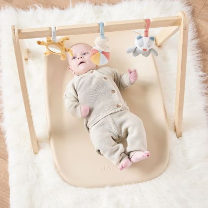 Nattou - Wickelauflage SOFTY 50x70 cm beige