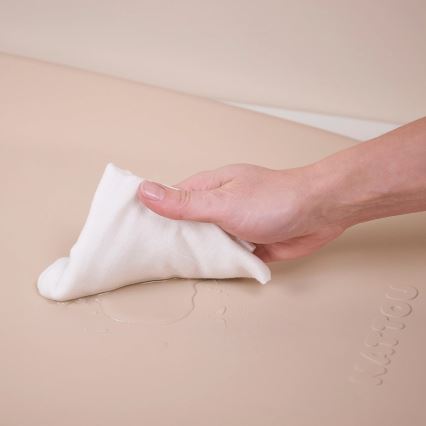 Nattou - Wickelauflage SOFTY 50x70 cm braun