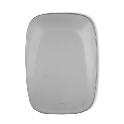 Nattou - Wickelauflage SOFTY 50x70 cm grau