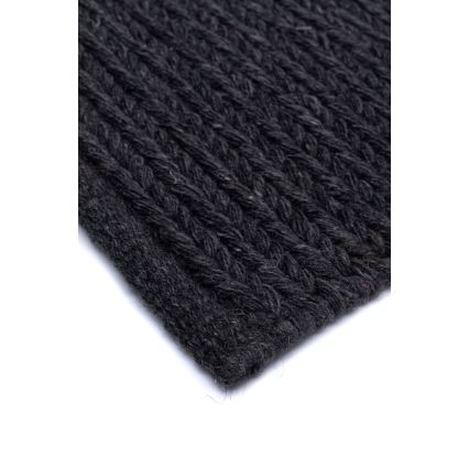 Naturteppich FIR WOOL, 120 x 170 cm, 2600 g/m², Anthrazit