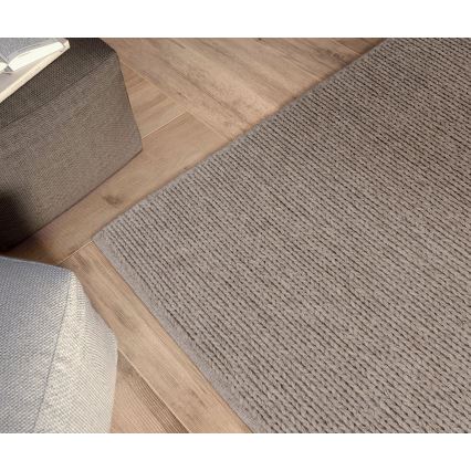 Naturteppich FIR WOOL 120x170 cm 2600 g/m2 beige